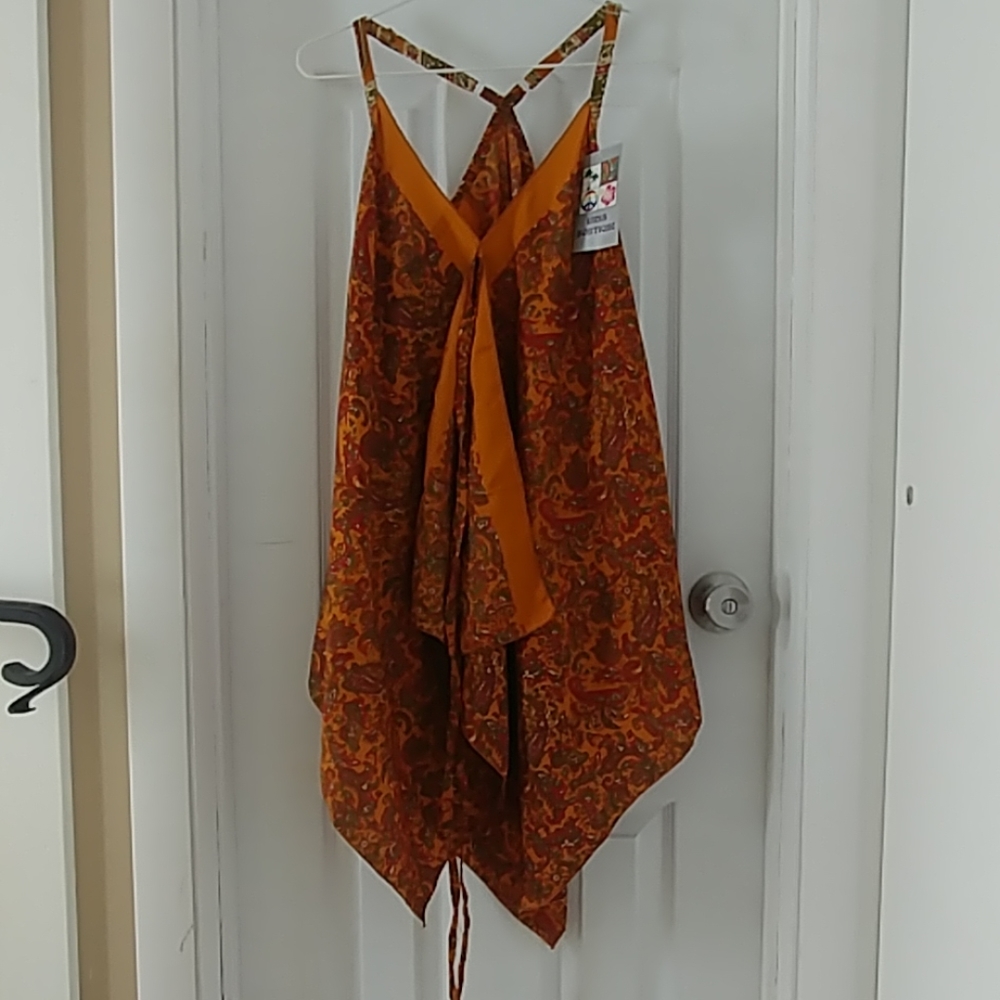 Boho tunic tank top
